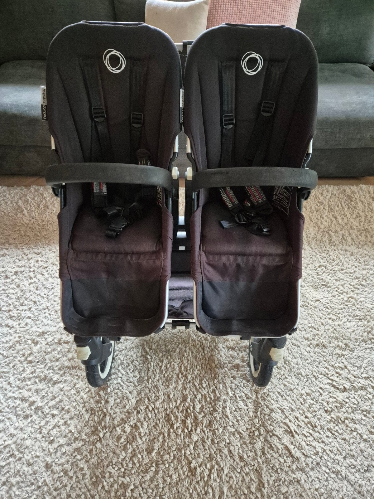 Bugaboo Donkey Duo Kinderwagen - Compleet pakket, Ophalen, Gebruikt, Bugaboo, Duowagen