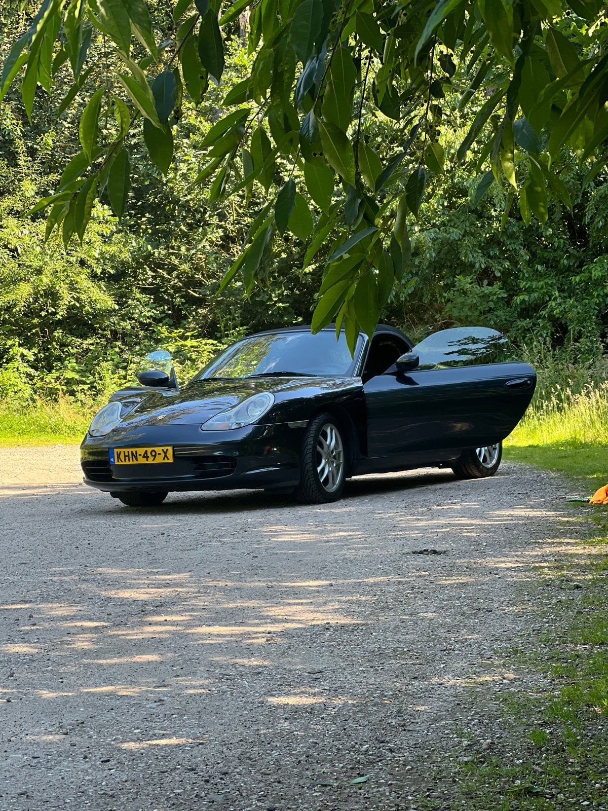 Porsche Boxster 2.7 2004 Collector Item | NL 1e eigenaar, Auto's, Porsche, Particulier, Boxster, ABS, Achteruitrijcamera, Airbags