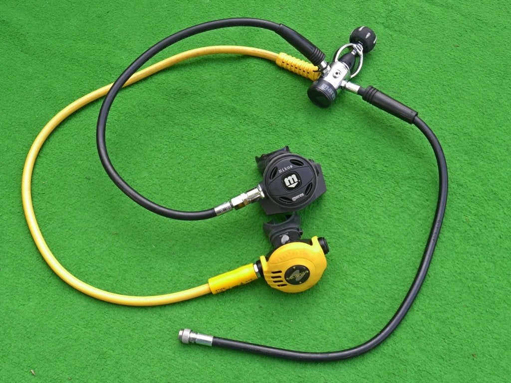 Ademset/automatenset Mares met Aqualung octopus, Ophalen of Verzenden, Gebruikt, Overige typen