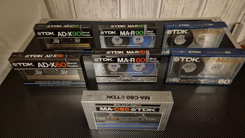 TDK Cassettebandjes High-End Collectors items, 2 t/m 25 bandjes, Overige genres, Ophalen of Verzenden, Nieuw in verpakking