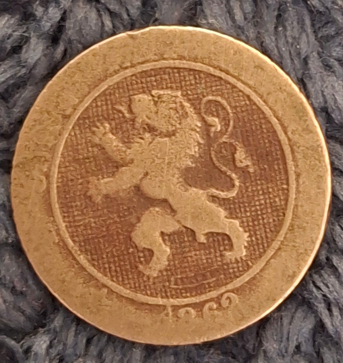België –5 Centimes 1862 (Koning Leopold I), Postzegels en Munten, Ophalen of Verzenden, Overig, Losse munt