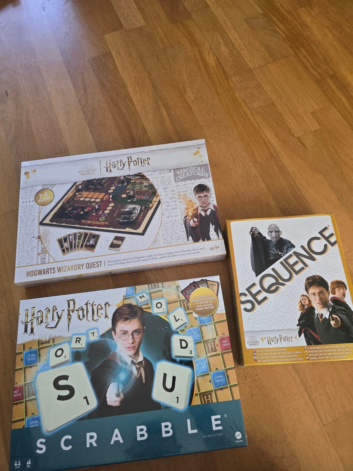 3 Harry Potter bordspellen, Hobby en Vrije tijd, Gezelschapsspellen | Bordspellen, Ophalen of Verzenden
