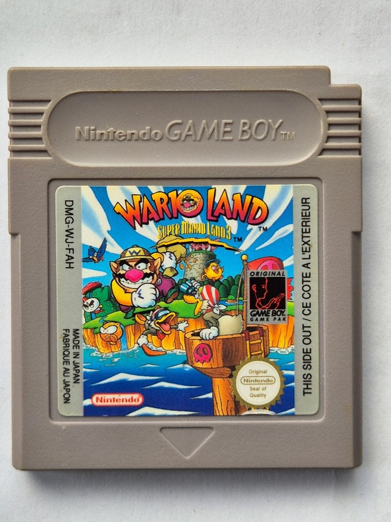 WARIOLAND super mario land 3, Spelcomputers en Games, Games | Nintendo Game Boy, Gebruikt, 1 speler, Racen en Vliegen, Ophalen of Verzenden