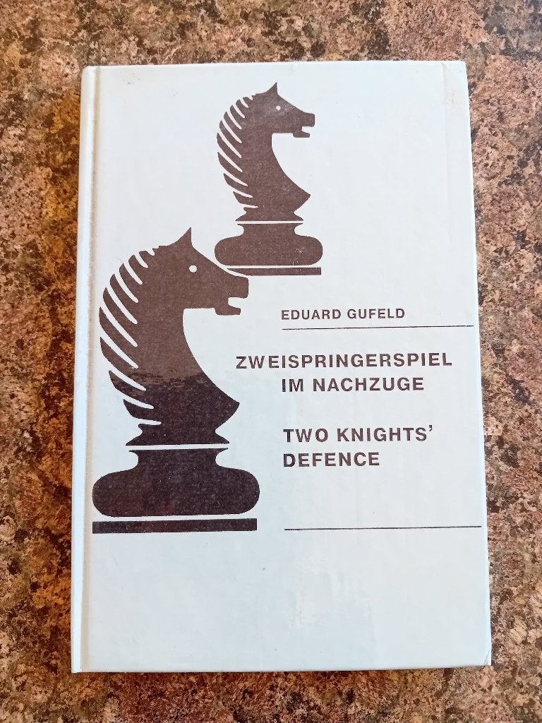 Schaakboek Zweispringerspiel im nachzuge, Ophalen of Verzenden, Minder dan 500 stukjes, Zo goed als nieuw, Schaken