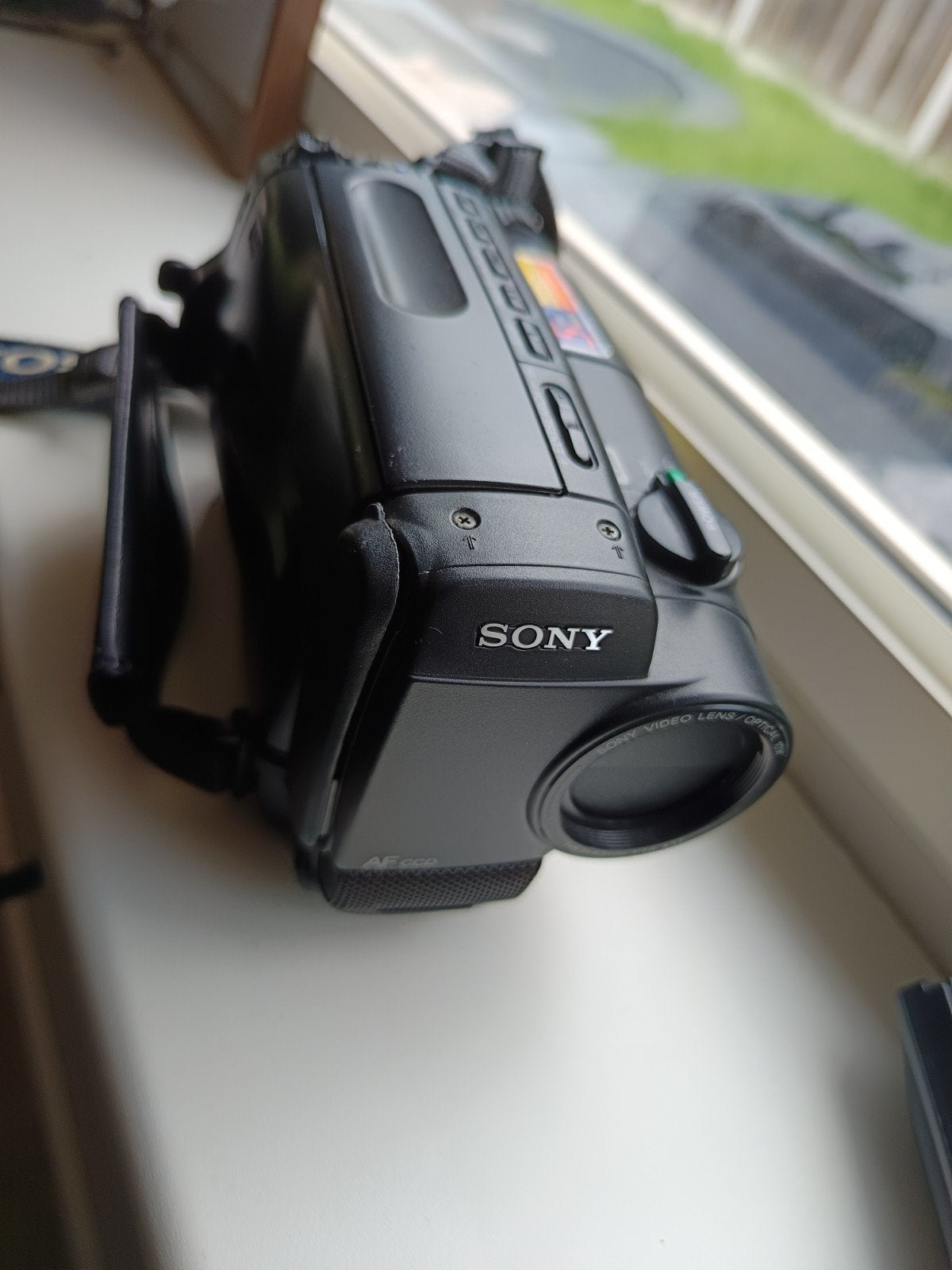 Sony Handycam Video 8 CCD-TR330E Hi8 met accessoires, Gebruikt, Sony, Camera, Ophalen of Verzenden