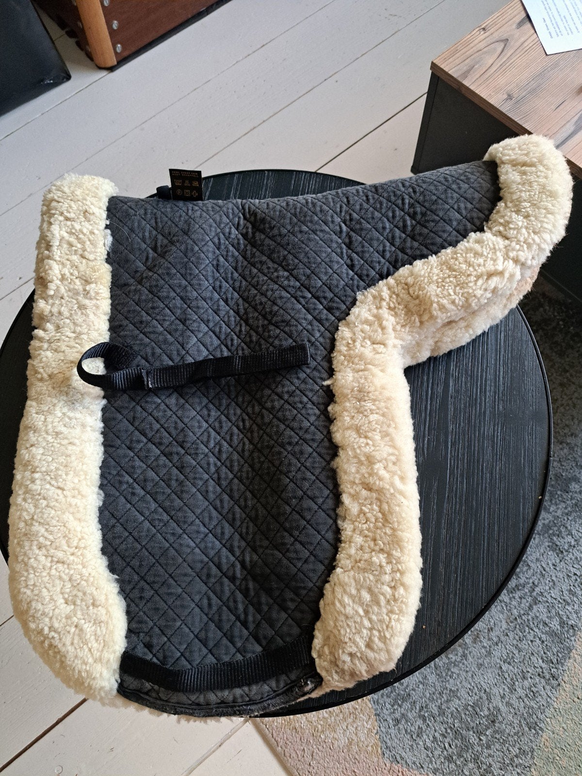 Schapenwol dekje, Ophalen of Verzenden, Gebruikt, Wol