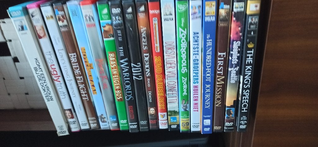diverse dvd's, Alle leeftijden, Ophalen, Gebruikt