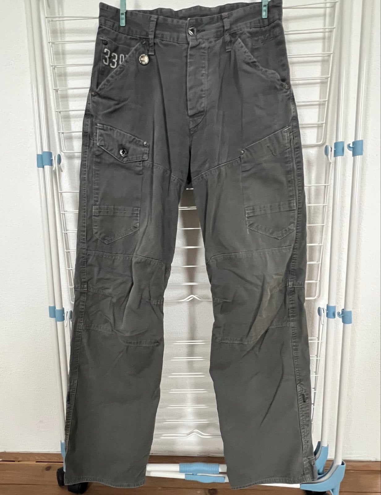 G-Star Raw Cargo Broek - Maat 30/32, Ophalen of Verzenden, Gedragen, Grijs