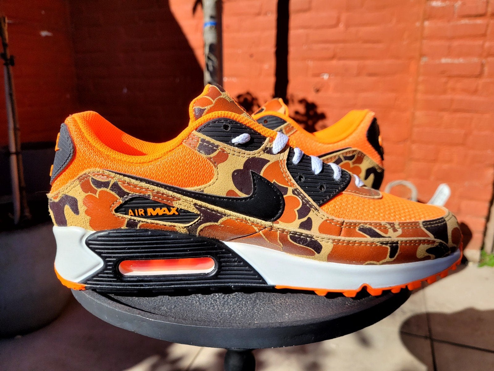 Nike Air Max 90 "Duck Camo Orange" maat 43 nieuw, ManolaSneakers@gmail.com, 5151AS, Overige kleuren, Nike