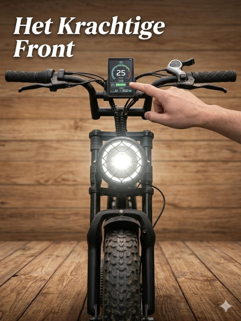 OUXI V8 Fatbike – DUBBELE ACCU –Motor reparatie nodig, 59 cm of meer, Ophalen, Gebruikt, Overige merken