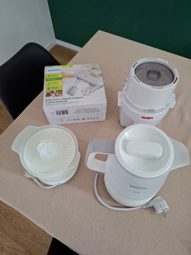 4-Piece Kitchen Appliance Set – Philips, Ophalen, Gebruikt, Overige materialen, Bestekset