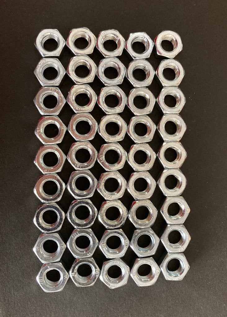 moeren M8, Ophalen of Verzenden, Nieuw, Minder dan 50 mm, Bouten of Moeren