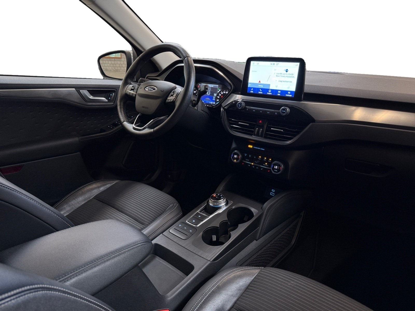 Ford Kuga 2.5 PHEV Titanium X I Trekhaak I Cruise Control I, Auto's, Ford, Automaat, Gebruikt, Zwart, 4 cilinders