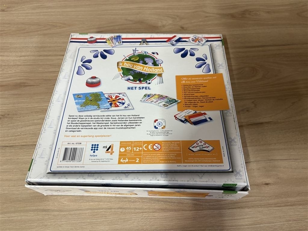ik hou van holland de nieuwste spellen - s4175, Hobby en Vrije tijd, Gezelschapsspellen | Bordspellen, Verzenden, Zo goed als nieuw
