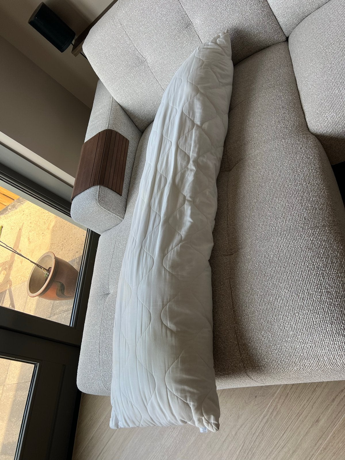 Zwangerschapskussen - Comfortabel en ondersteunend, Huis en Inrichting, Ophalen of Verzenden, Gebruikt, Wit, Textiel