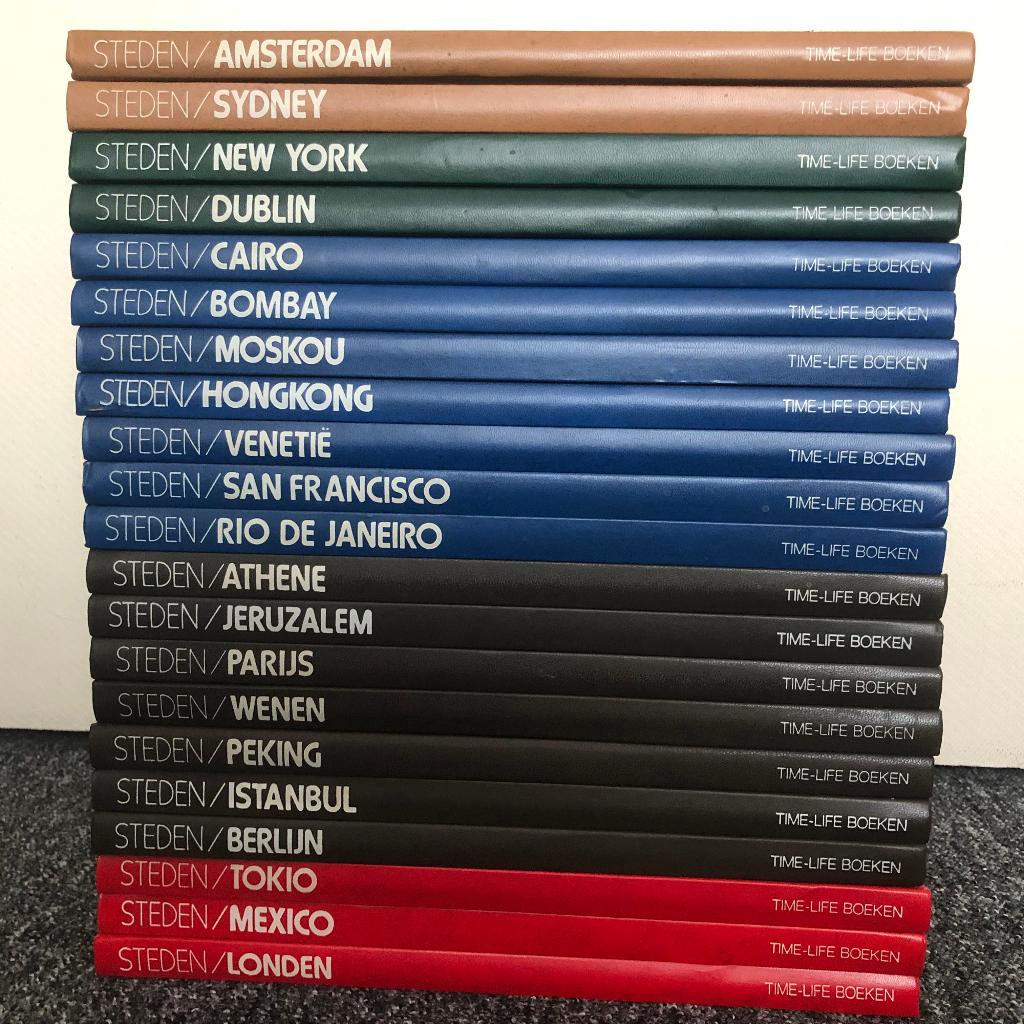 Time-Life Boeken Steden Serie-Complete Set, Boeken, Reisgidsen, Zo goed als nieuw, Ophalen, Time Life, Overige merken