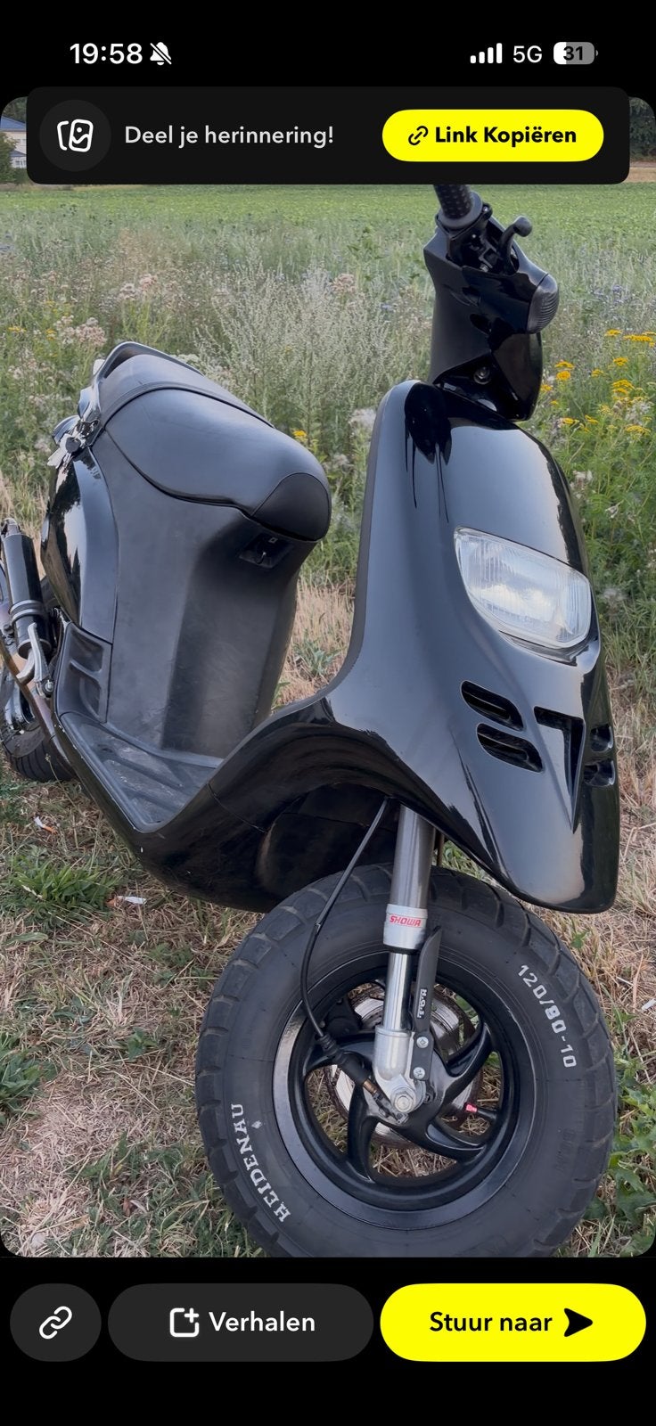 Typhoon 70cc stage 6 mkII racing, Fietsen en Brommers, Ophalen, Tweetakt, Gebruikt, Overige modellen