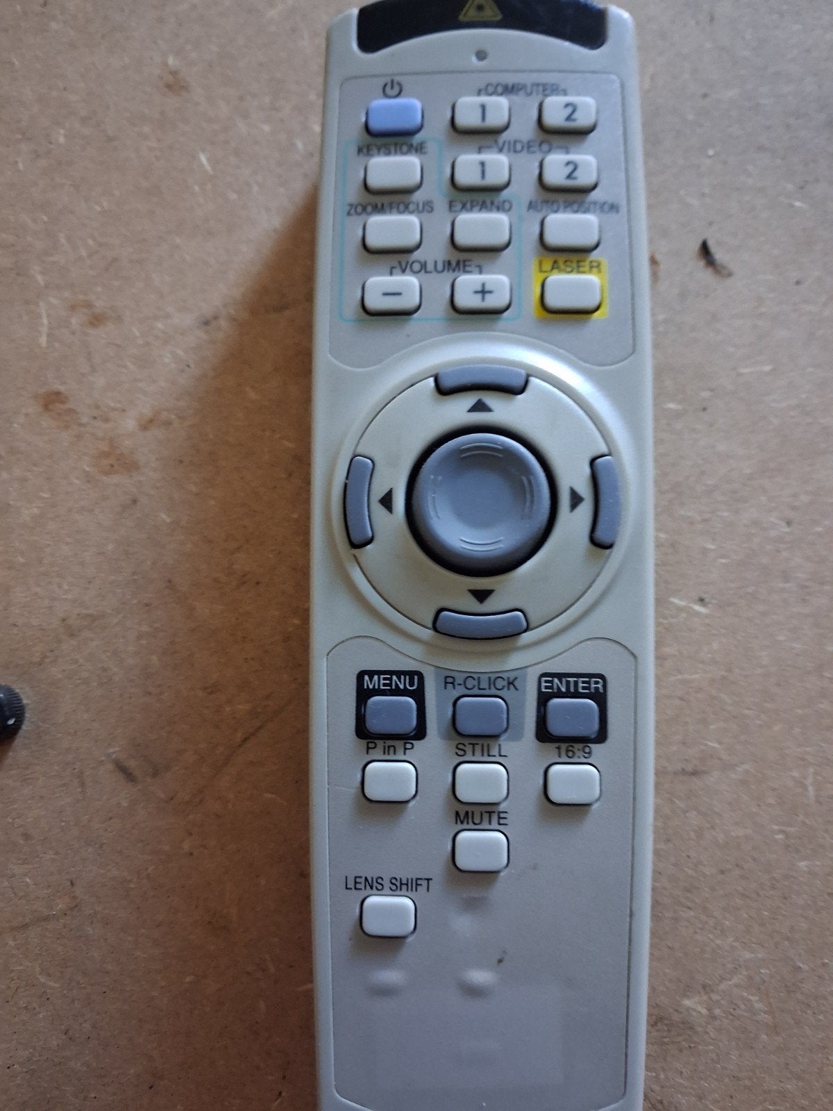 Afstandsbediening voor projector - Interlink Electronics, Gebruikt, Ophalen of Verzenden, Origineel, Mediaspeler
