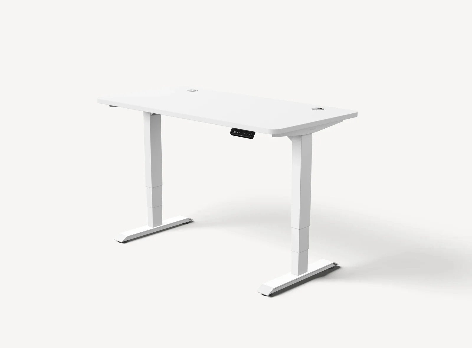 Foto 8 van Desktonic Zit-sta Bureau - Wit, Elektrisch Verstelbaar