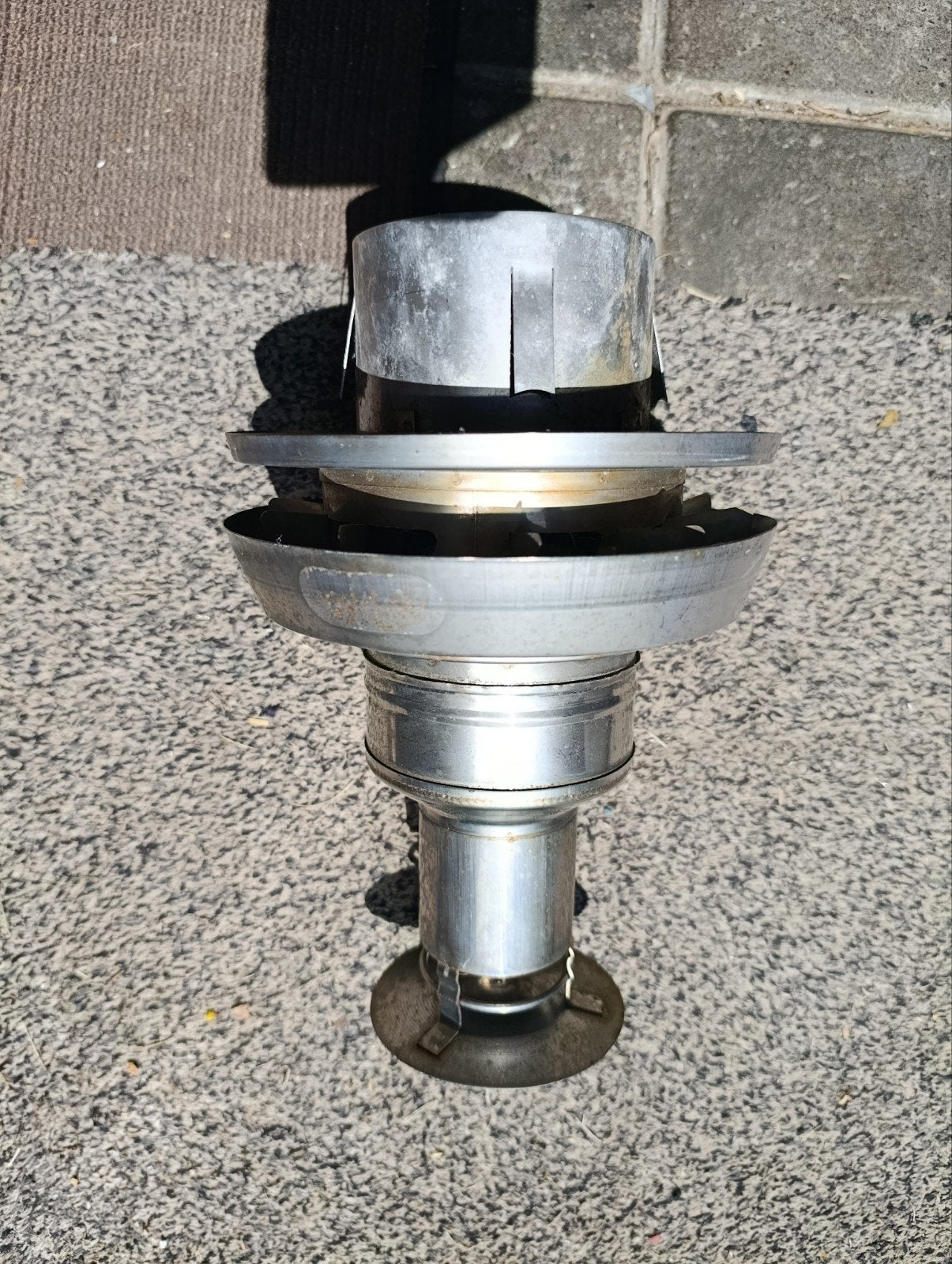 Uitmonding, Doe-het-zelf en Verbouw, Afvoer, Gebruikt, 60 tot 80 mm, Ophalen of Verzenden
