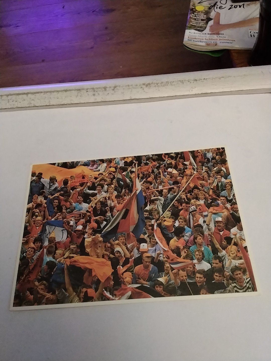 Ansichtkaart EK 1988 Overwinning Nederland, Ophalen of Verzenden