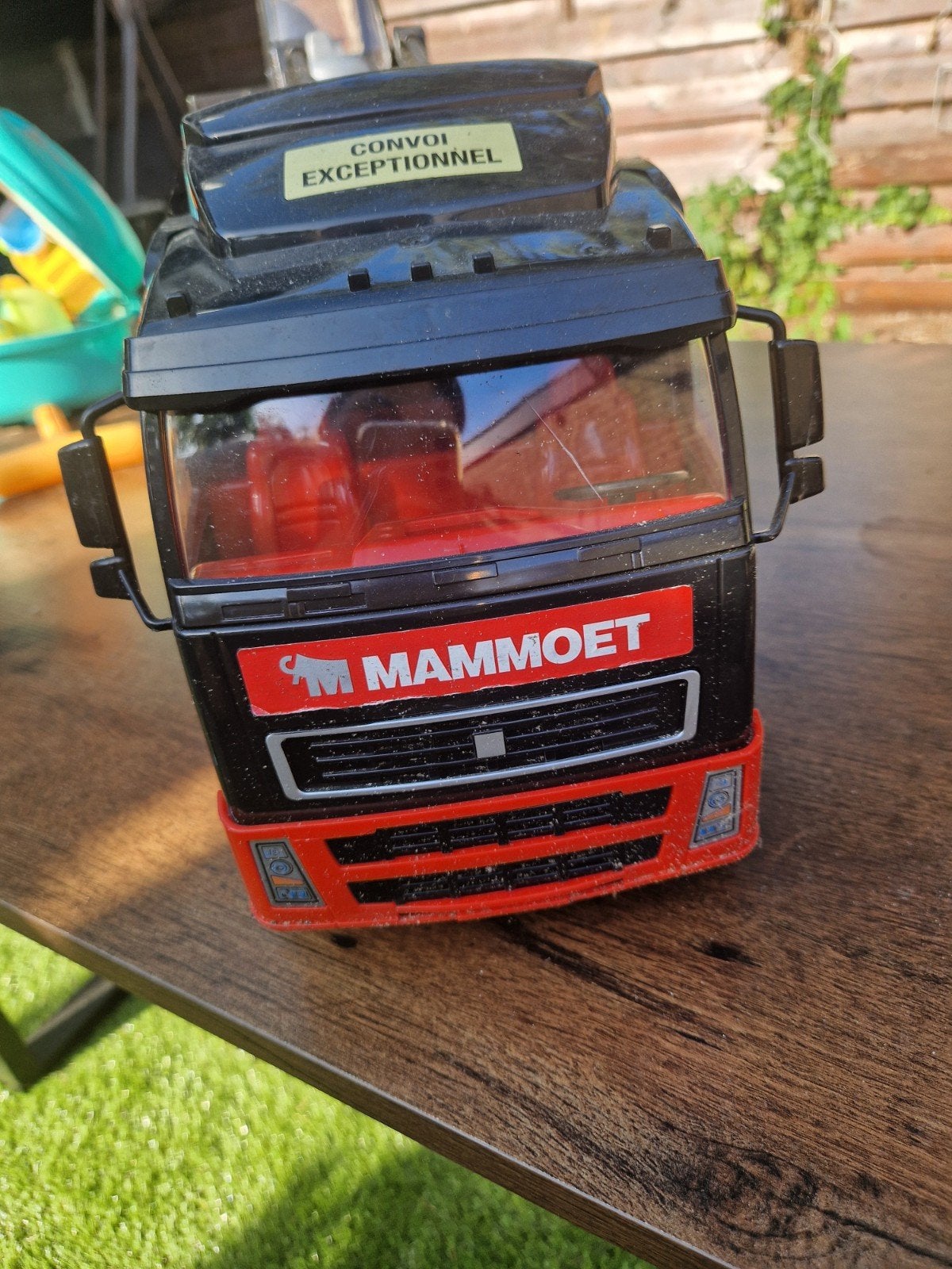 Mammoet oplegger met 3 onderdelen, Ophalen, Gebruikt