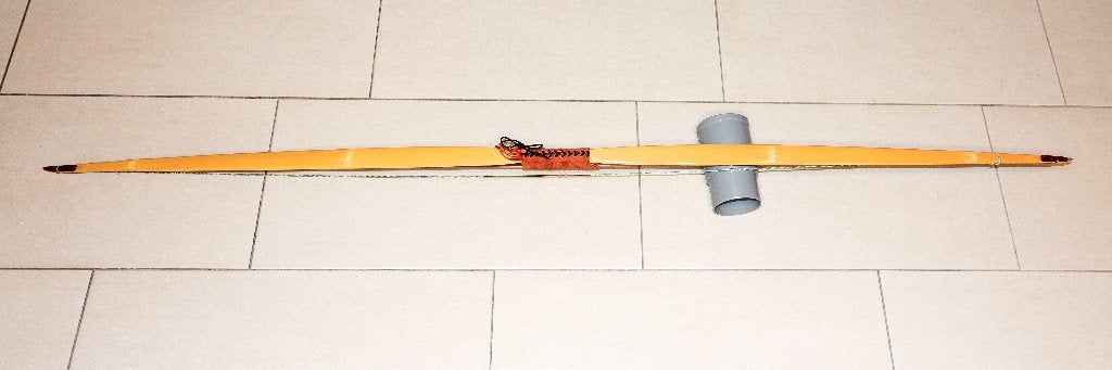 houten boog (traditionele boog), Ophalen, Gebruikt, Longbow