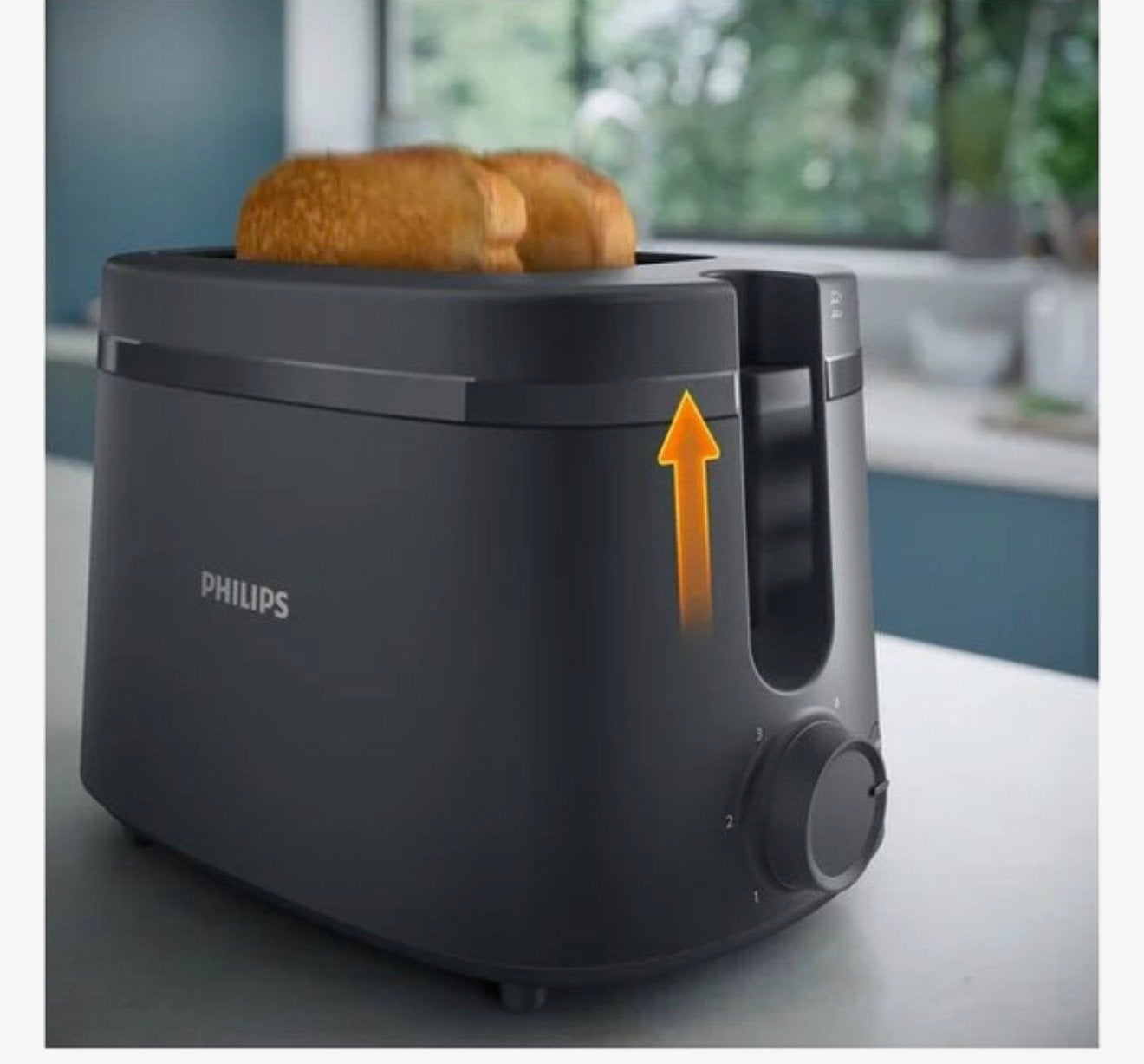 Philips 1000 serie broodrooster HD2510/90 Essentials, Ophalen of Verzenden, Zo goed als nieuw