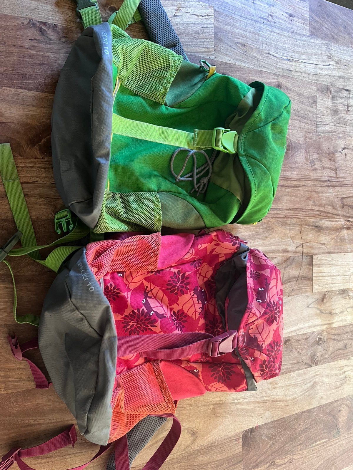 Twee vaude kinderrugzakjes - 15 per stuk, Ophalen of Verzenden, Zo goed als nieuw, Rugzak