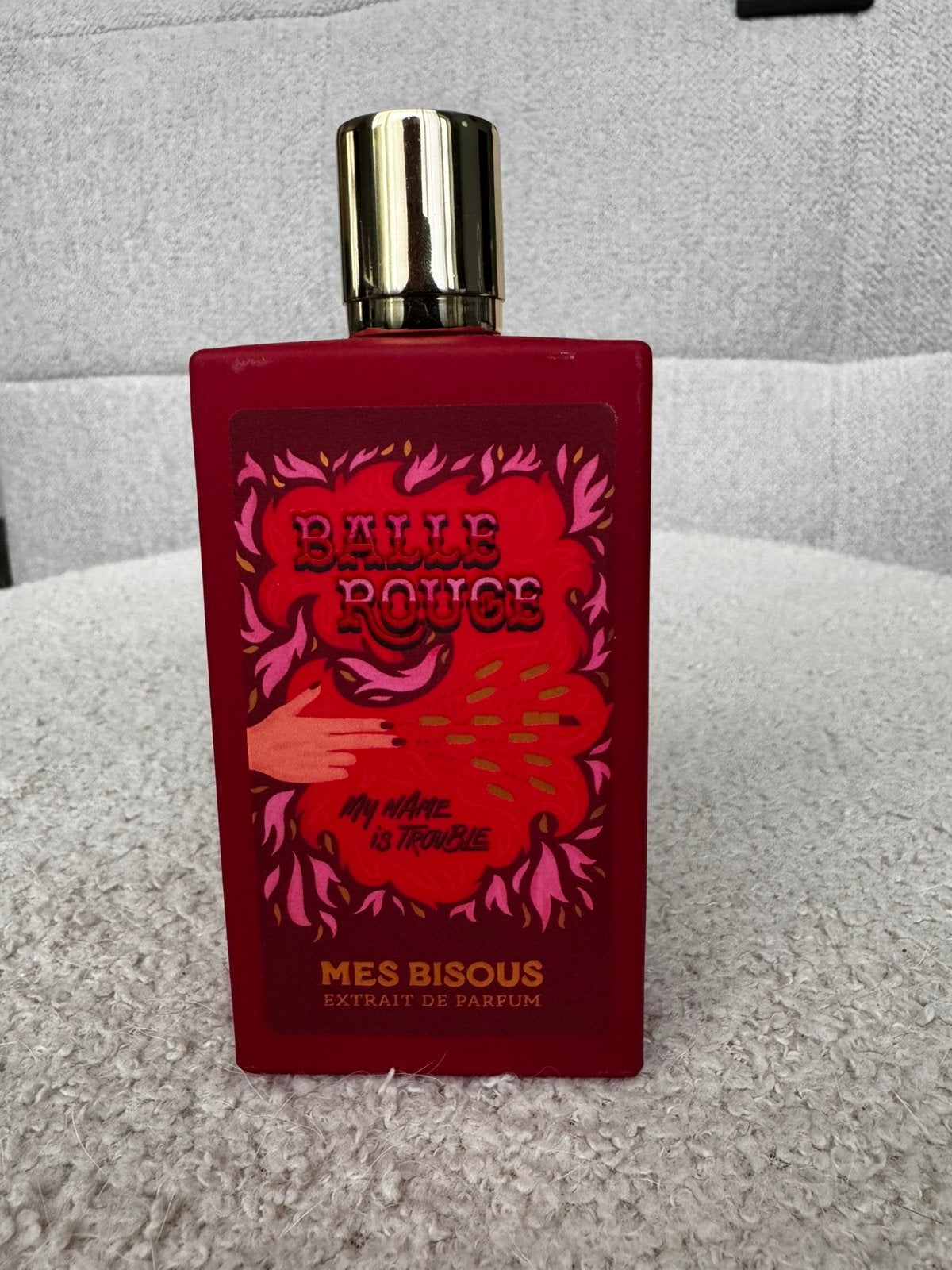 Mes bisous. Balle rouge 100ml, Ophalen of Verzenden, Zo goed als nieuw