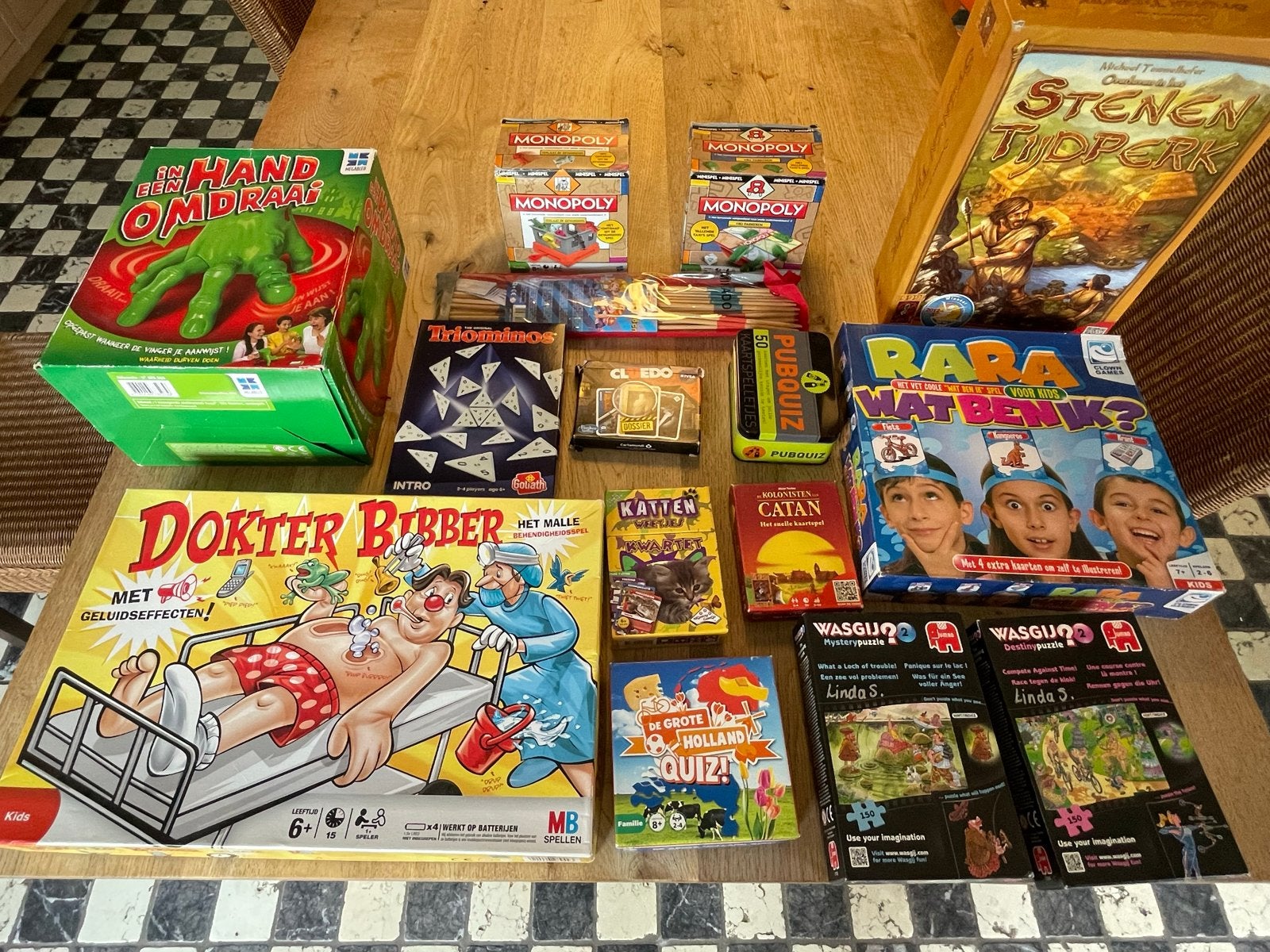 Diverse Bordspellen Collectie, Hobby en Vrije tijd, Ophalen of Verzenden, Gebruikt