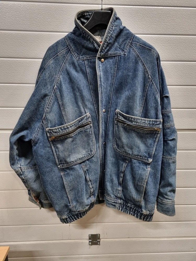spijkerjas maat xl retro dennis jeans, Ophalen of Verzenden, 'T Olde Gre-j, Info@toldegrej.nl, Endepoelstraat 20f Didam