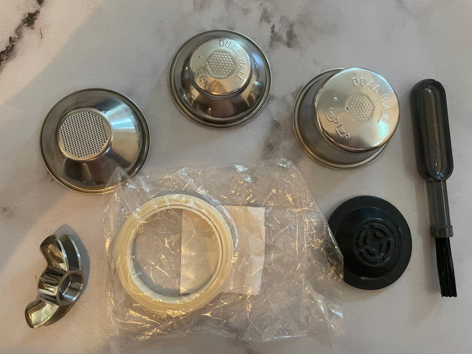 Sage barista portafilterbakjes, Sieraden, Tassen en Uiterlijk, Piercings, Verzenden, Zo goed als nieuw, Staal