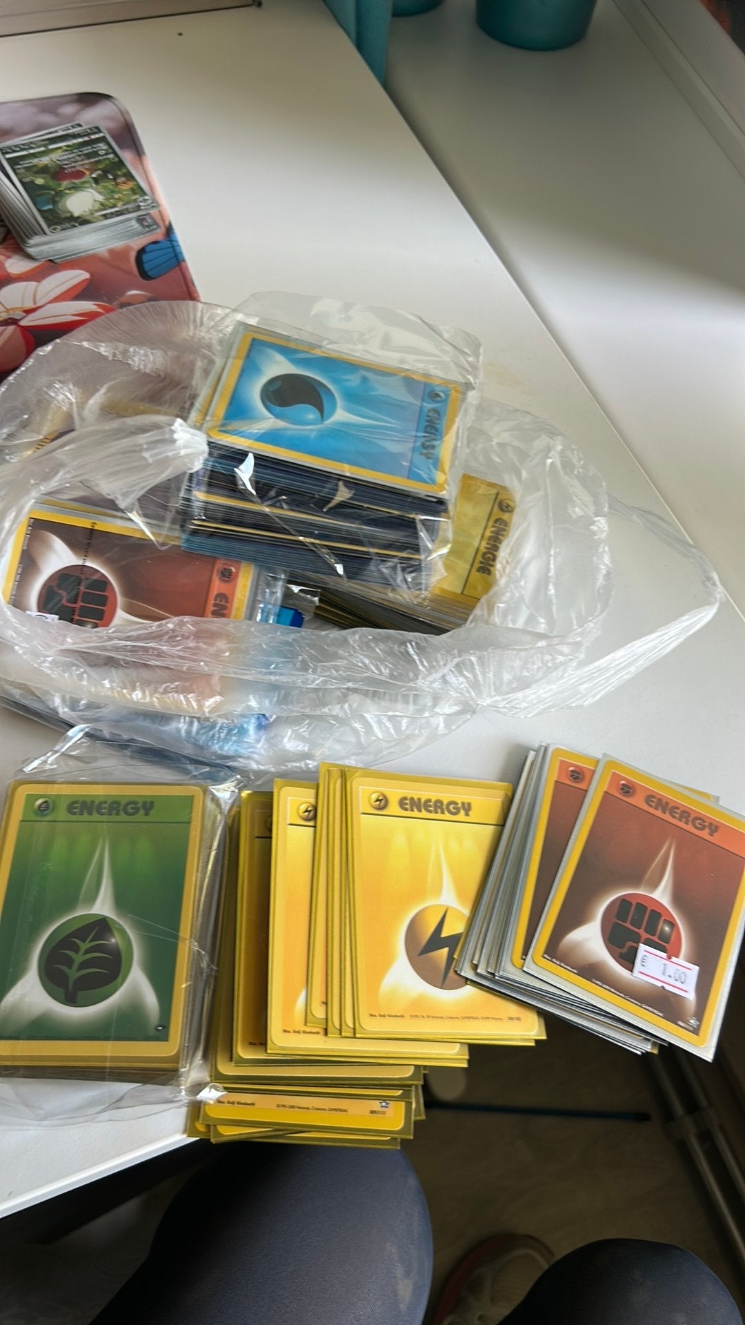 Oude energy kaarten, Hobby en Vrije tijd, Verzamelkaartspellen | Pokémon, Ophalen of Verzenden, Zo goed als nieuw, Meerdere kaarten