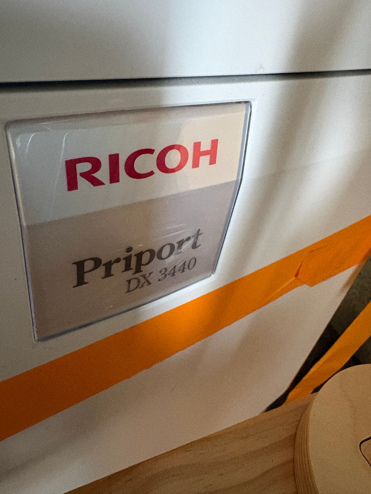 Ricoh Priport DX 3440 Digitale Duplicator - Gebruikt, Ophalen, Gebruikt, Printer, Kleur printen