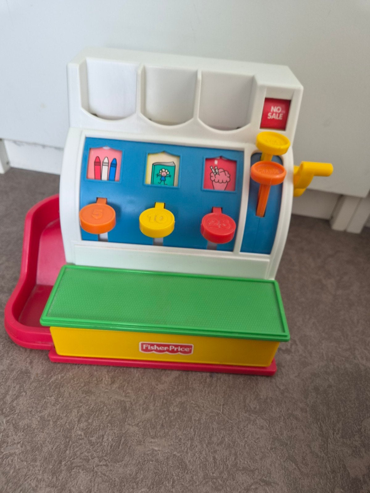 Fisher-Price Kassa Speelgoed, Kinderen en Baby's, Speelgoed | Fisher-Price, Ophalen, Gebruikt, Overige typen, Met geluid