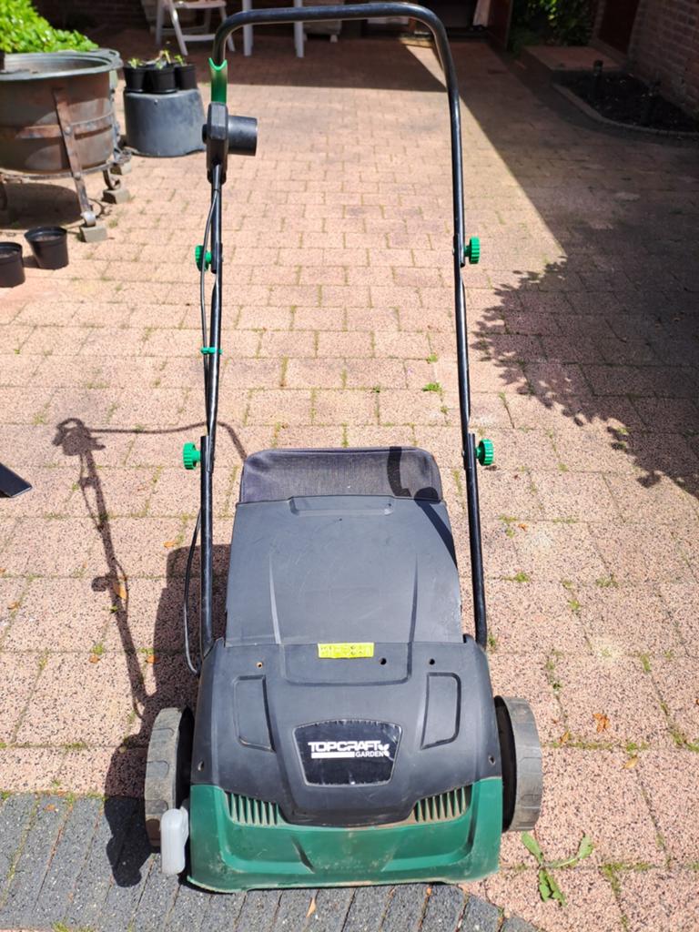 Topcraft elektrische verticuteermachine - Goede staat, Tuin en Terras, Verticuteermachines, Ophalen of Verzenden, Gebruikt, Elektrisch