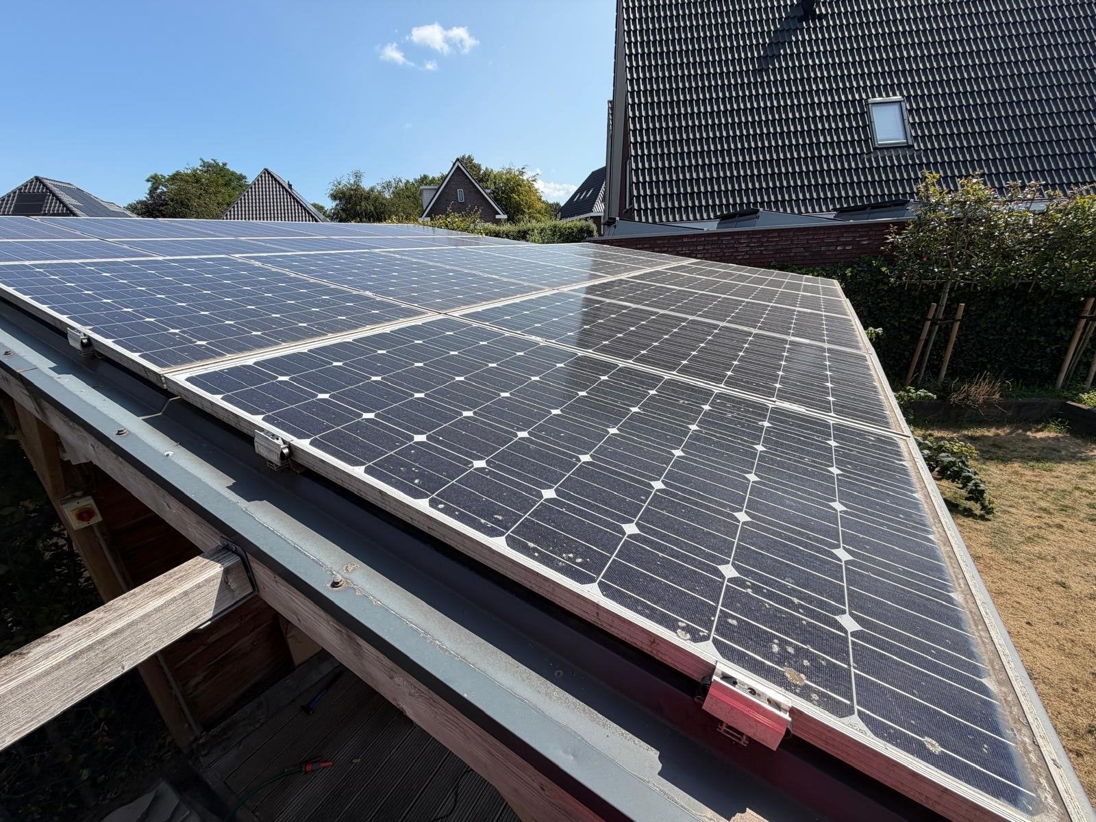 12 zonnepanelen 275Wp - Compleet systeem, Ophalen, Gebruikt