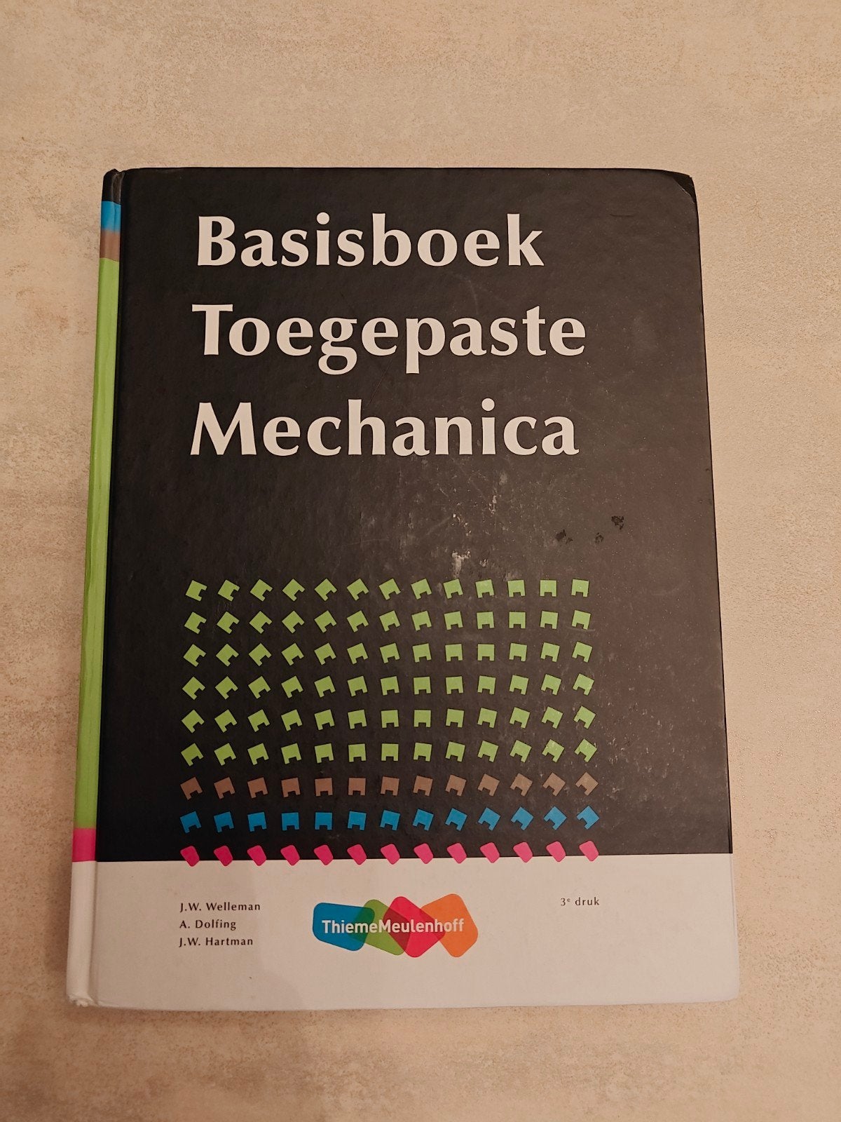 J.W. Welleman - Basisboek toegepaste mechanica, Gelezen, J.W. Welleman; A. Dolfing; J.W. Hartman, Ophalen of Verzenden, Nederlands