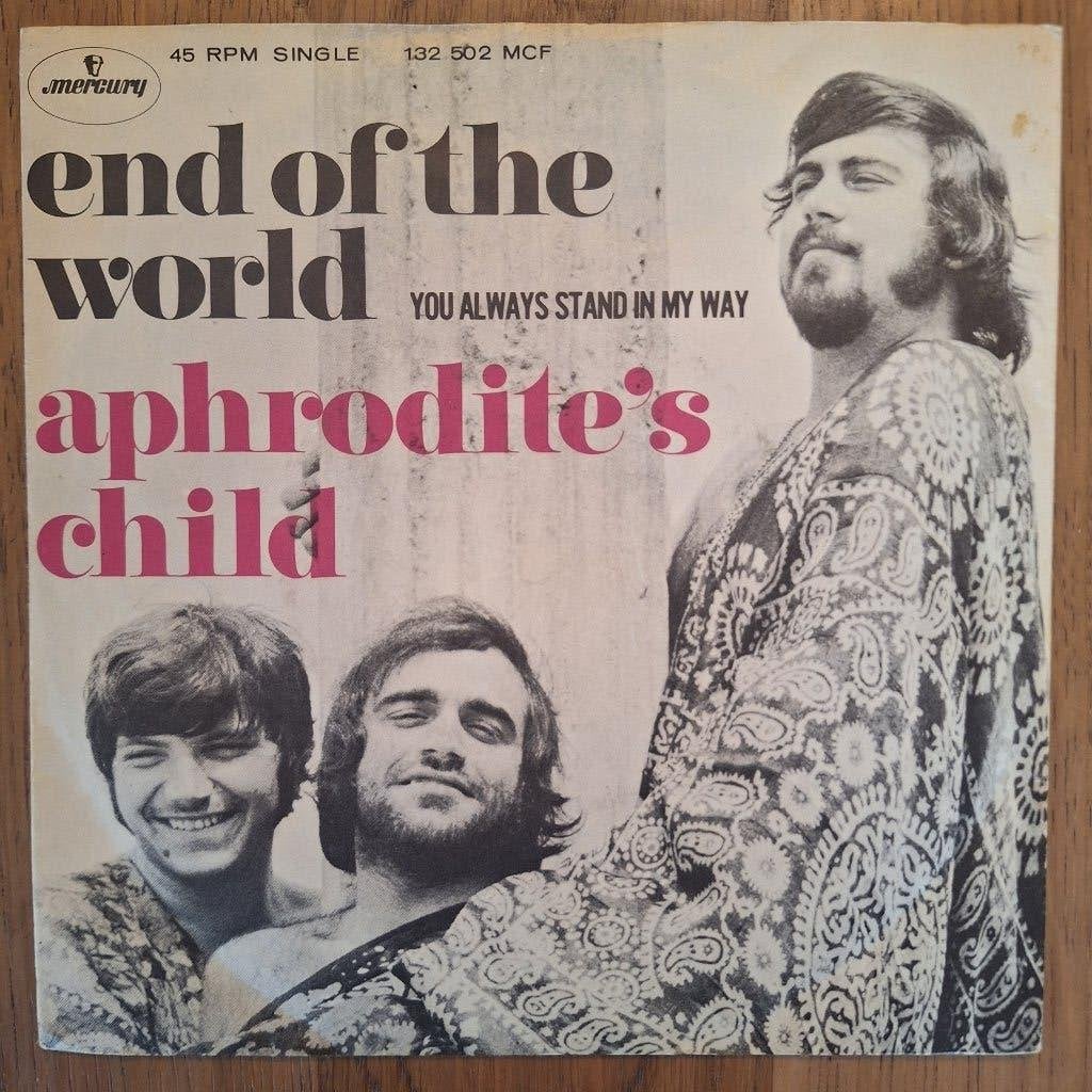 Aphrodite's Child - End Of The World (028), Ophalen of Verzenden, Gebruikt, Pop