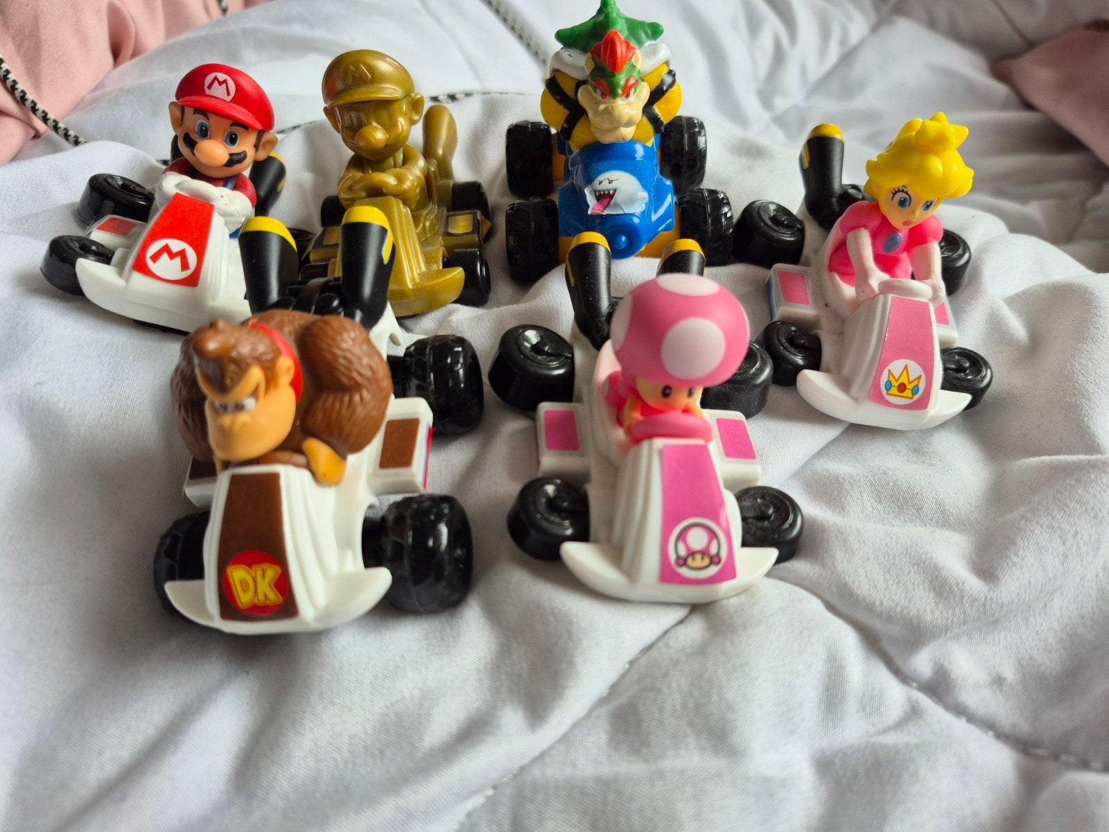 Mario Kart Figuren Set - 6 stuks, Verzamelen, Disney, Ophalen of Verzenden, Zo goed als nieuw