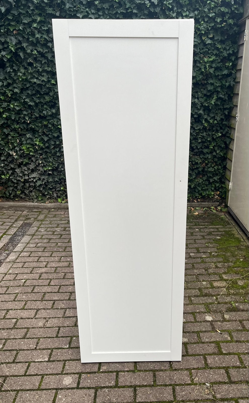 Witte Ikea PLATSA kast met SANNIDAL deur 60x40x180, Huis en Inrichting, Ophalen, Met deur(en), Gebruikt, 50 tot 100 cm