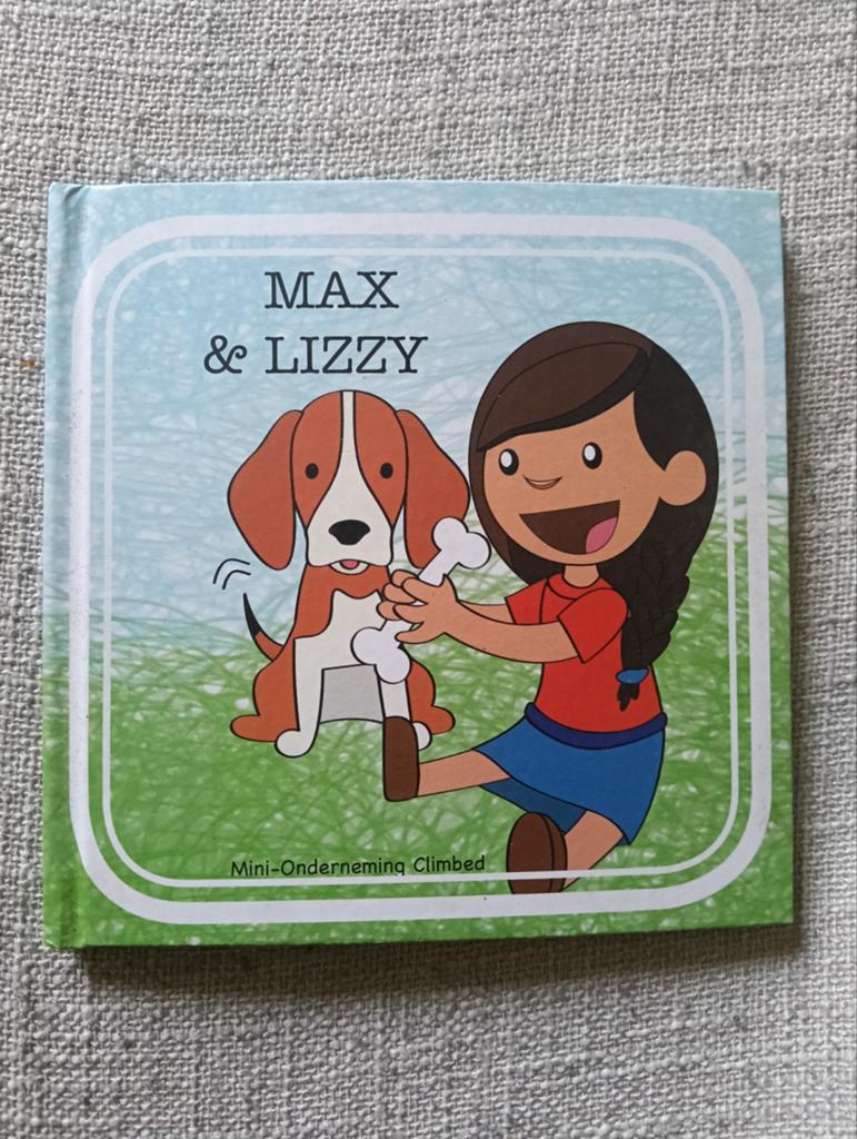 Max & Lizzy Kinderboek - Mini-Onderneming Climbed, Boeken, Ophalen of Verzenden, Zo goed als nieuw, Mini-Onderneming Climbed, 2 tot 3 jaar