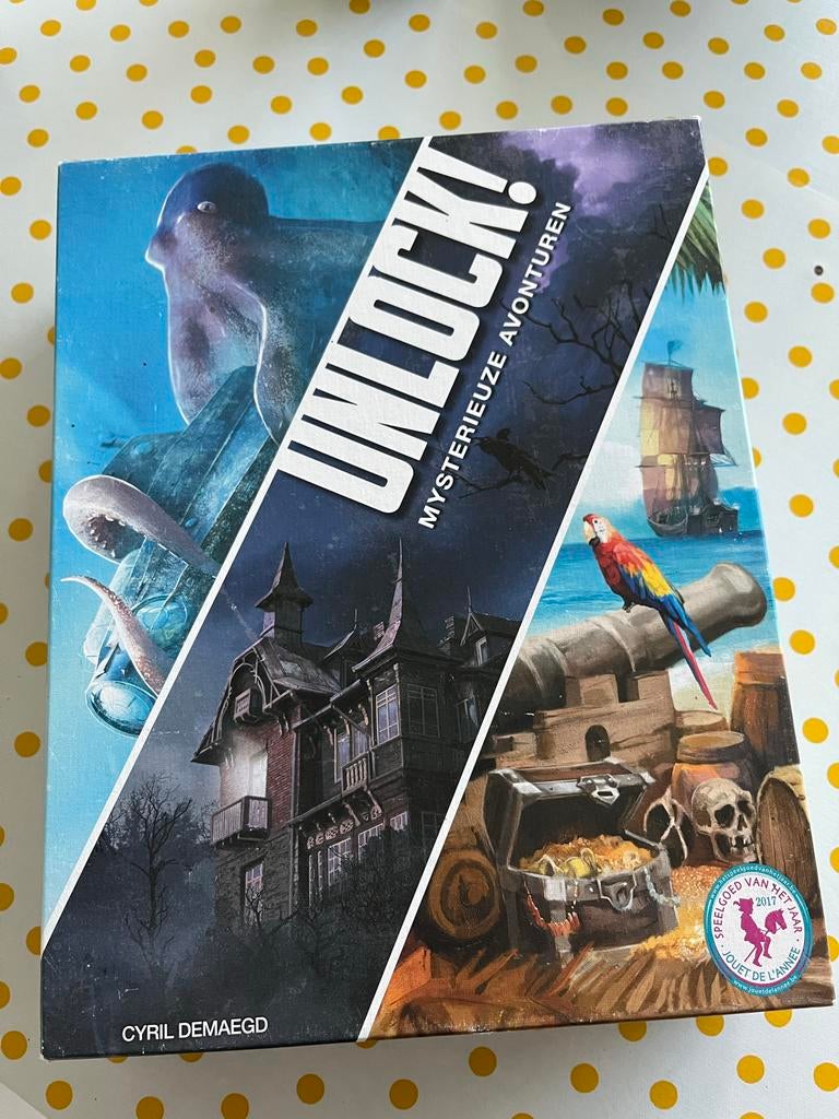 Unlock! Mysterieuze Avonturen, Vijf spelers of meer, Ophalen, Gebruikt