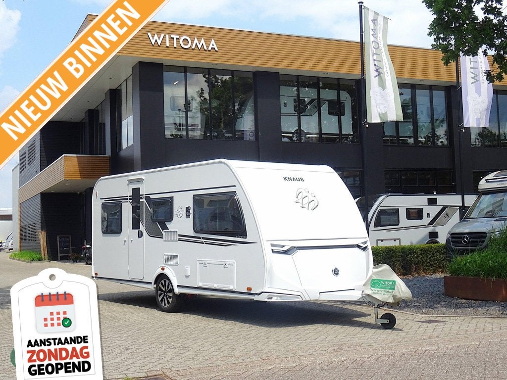 Knaus Sudwind Black Selection 500 EU € 2.315,- voor, Caravans en Kamperen, Rondzit, Bedrijf, Serviceluik, 5 tot 6 meter