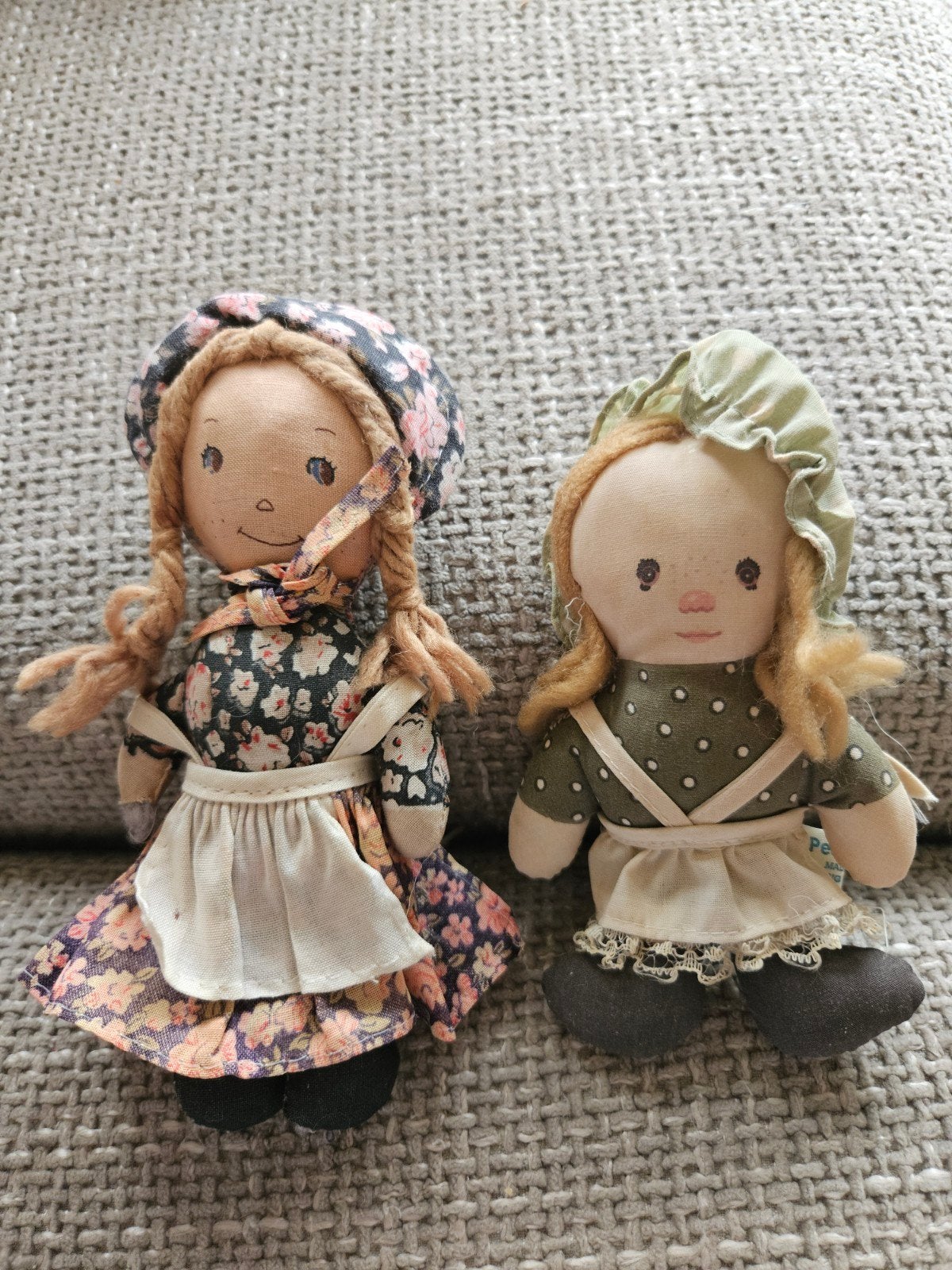 hollie hobbie pedigree vintage stoffen popjes, Verzamelen, Ophalen of Verzenden, Gebruikt, Pop