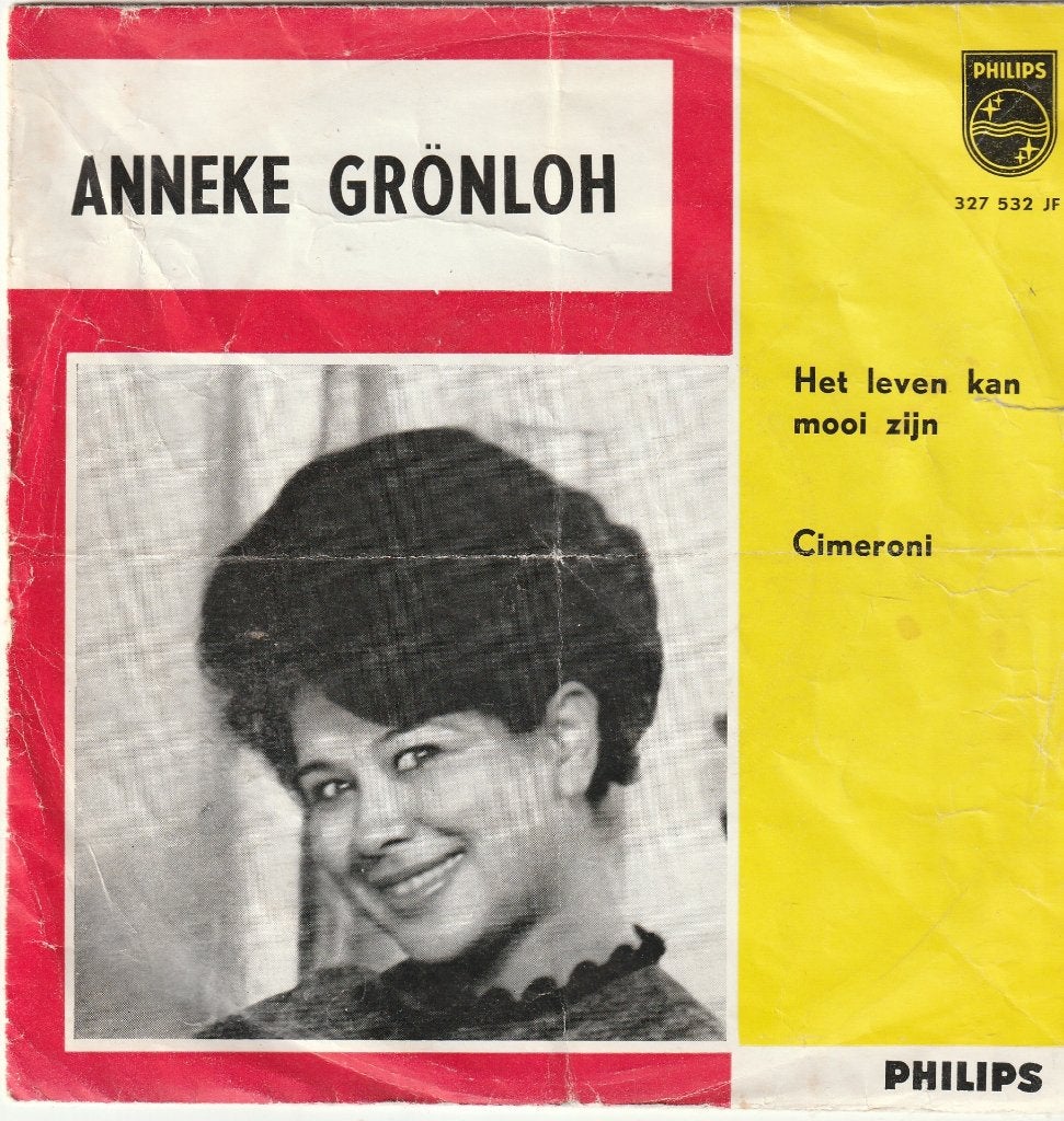 Anneke gronlohhet leven kan mooi zijn vinyl single, Cd's en Dvd's, Ophalen of Verzenden, Zo goed als nieuw, Nederlandstalig
