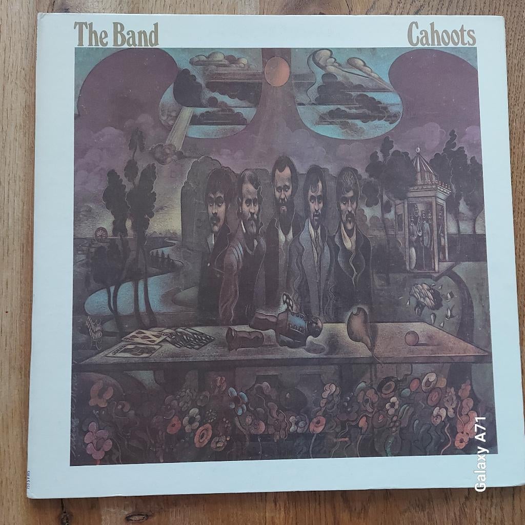 LP The Band - Cahoots (1971), Cd's en Dvd's, Vinyl | Pop, Gebruikt, Beschermende buitenhoes, Fotohoes, Originele persing, 1970 - 1979