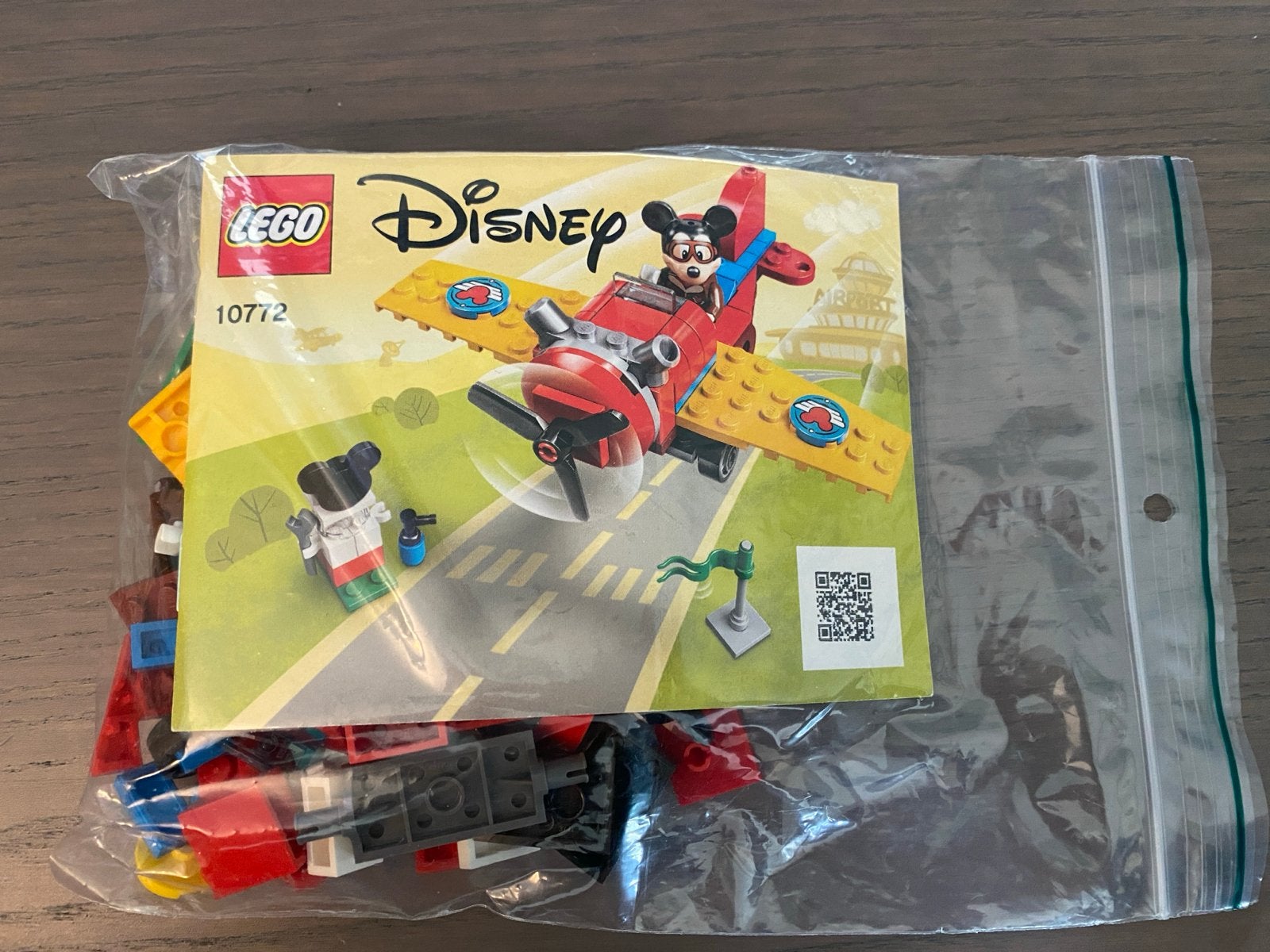 Lego 10772 Mickey vliegtuig, Lego, Ophalen of Verzenden, Zo goed als nieuw, Disney