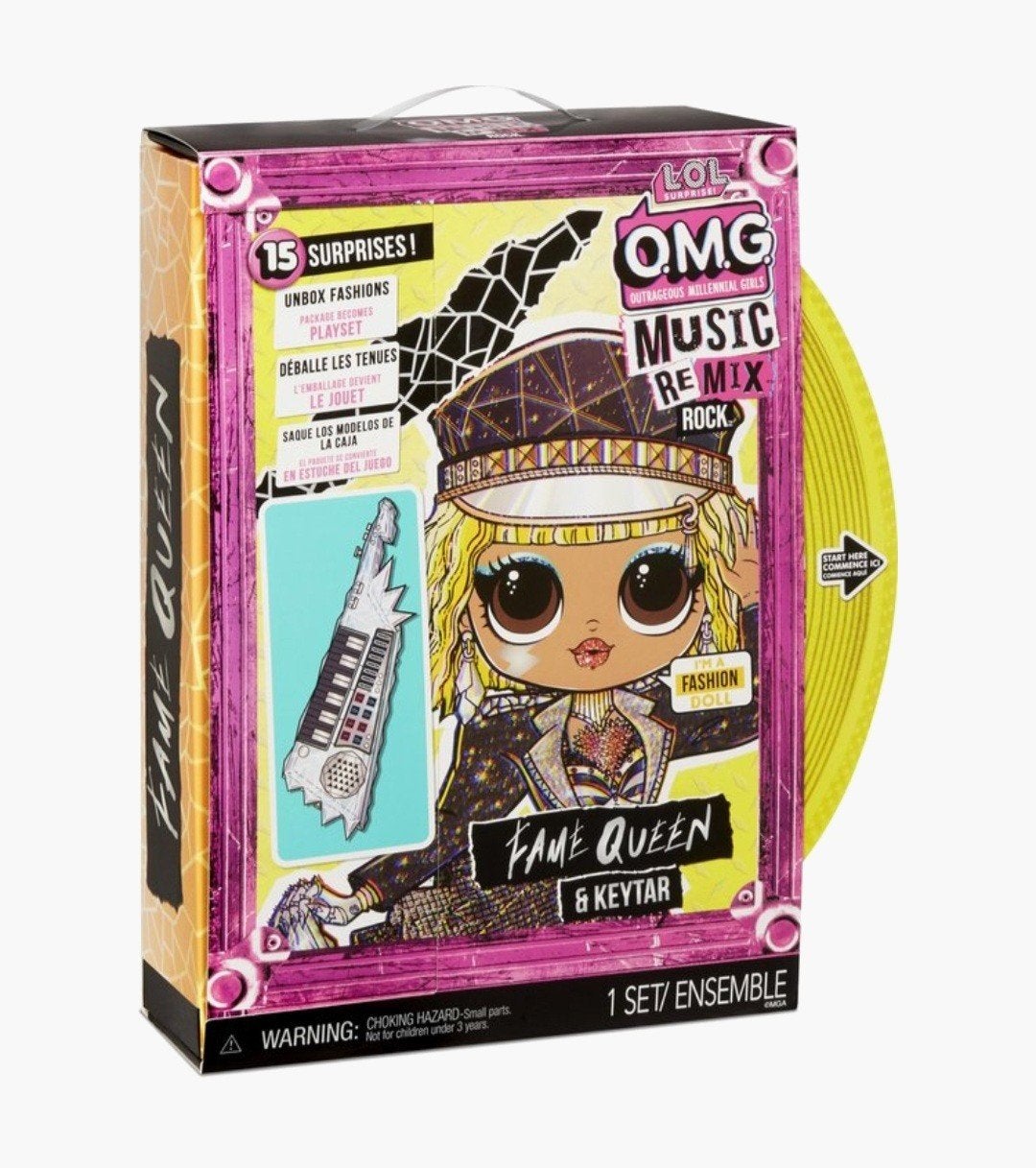 L.O.L. Surprise! O.M.G. Remix Rock Fame Queen & Keytar, Ophalen of Verzenden, Nieuw, Overige typen